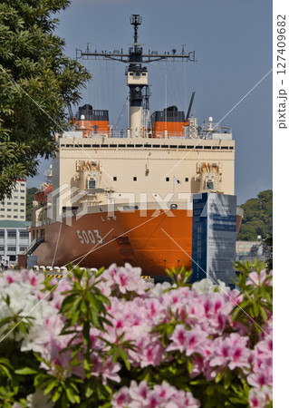 海上自衛隊 砕氷艦 「しらせ」 127409682