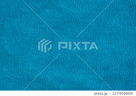 Macro texture cotton and polyester fabric top view. Macro texture cotton and polyester fabric top view. 127409809