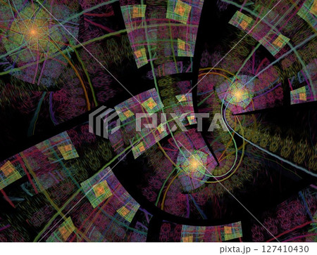 Imaginatory fractal abstract background Image Imaginatory fractal abstract background Image 127410430