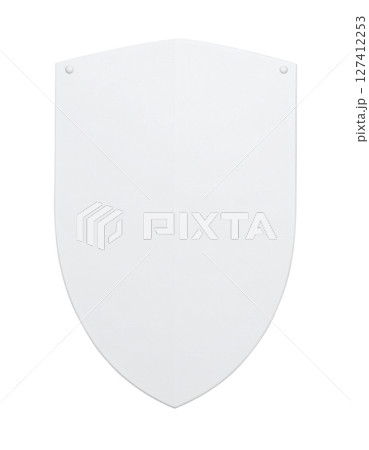 リアルな盾のモックアップ リアルな盾のモックアップ 127412253