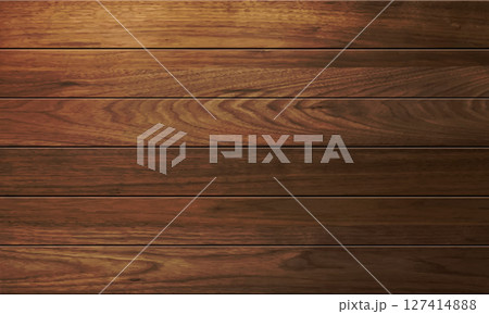 Brown wood plank background texture vintage vector Brown wood plank background texture vintage vector 127414888