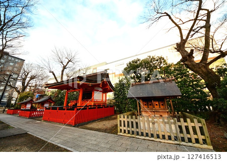 京都府 伏見稲荷大社御旅所 京都市 南区 西九条 池ノ内町 2022年2月 京都府 伏見稲荷大社御旅所 京都市 南区 西九条 池ノ内町 2022年2月 127416513