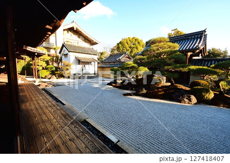 京都府 東寺 観智院・涅槃禄の庭「長者の庭」 京都市 南区 九条町 2022年2月 京都府 東寺 観智院・涅槃禄の庭「長者の庭」 京都市 南区 九条町 2022年2月 127418407