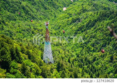 御在所岳 富士見岩展望台からの絶景 御在所岳 富士見岩展望台からの絶景 127418620