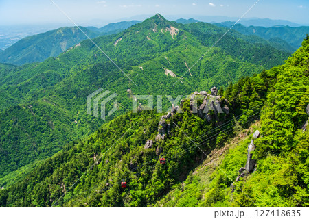 御在所岳 富士見岩展望台からの絶景 御在所岳 富士見岩展望台からの絶景 127418635