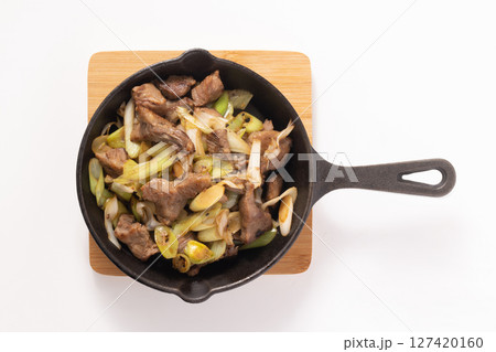 牛タンネギ塩焼き 127420160
