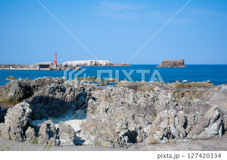 佐渡島 七浦海岸 佐渡島 七浦海岸 127420334