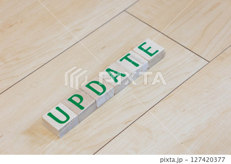 文字ブロック UPDATE アップデート 文字ブロック UPDATE アップデート 127420377
