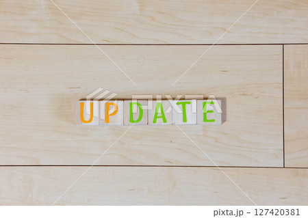 文字ブロック UPDATE アップデート 文字ブロック UPDATE アップデート 127420381