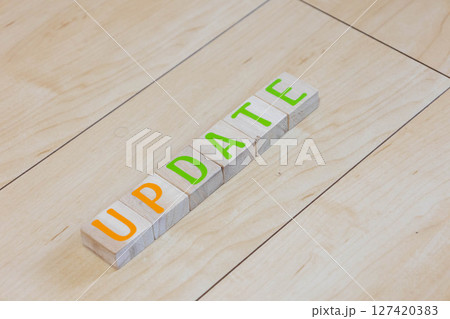 文字ブロック UPDATE アップデート 文字ブロック UPDATE アップデート 127420383
