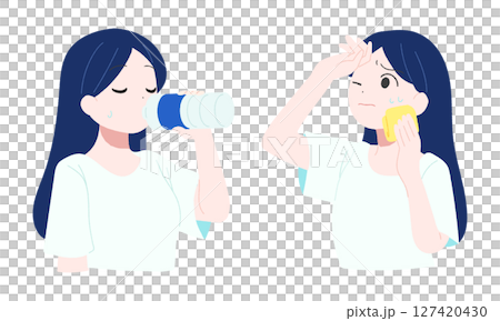 女性中暑預防 女性中暑預防 127420430