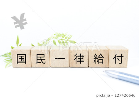 国民一律給付金の支給イメージ 127420646