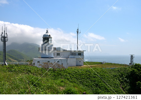 青森県　津軽半島竜飛崎　龍飛埼灯台 127421361