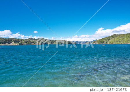 【五ヶ所湾の風景】 三重県度会郡南伊勢町下津浦 127421678