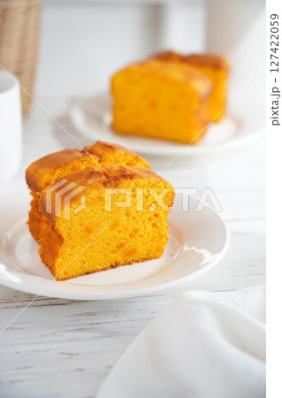 かぼちゃパウンドケーキ かぼちゃパウンドケーキ 127422059