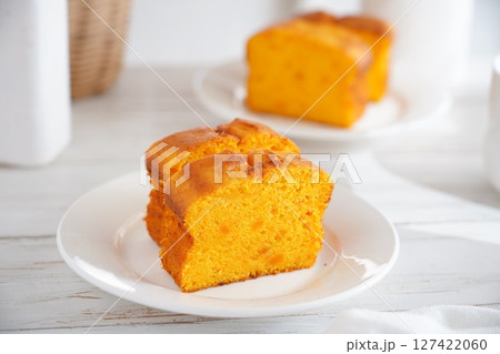 かぼちゃパウンドケーキ かぼちゃパウンドケーキ 127422060