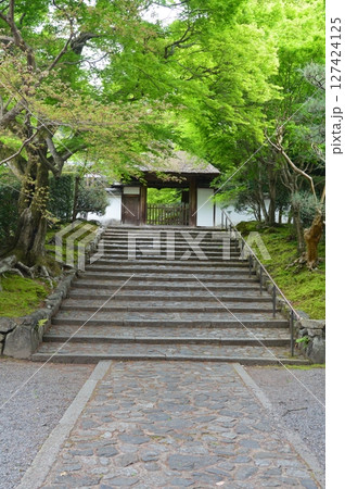 安楽寺の山門（京都市左京区鹿ケ谷御所ノ段町21） 127424125