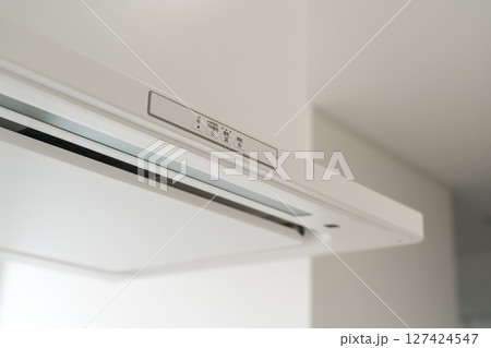キッチンのレンジフード,換気扇 キッチンのレンジフード,換気扇 127424547