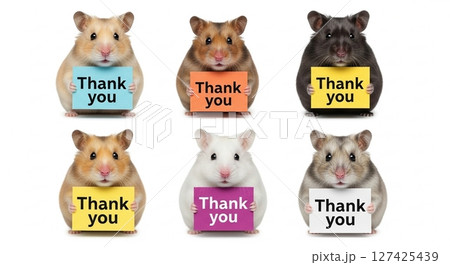 ハムスター・ありがとう 127425439