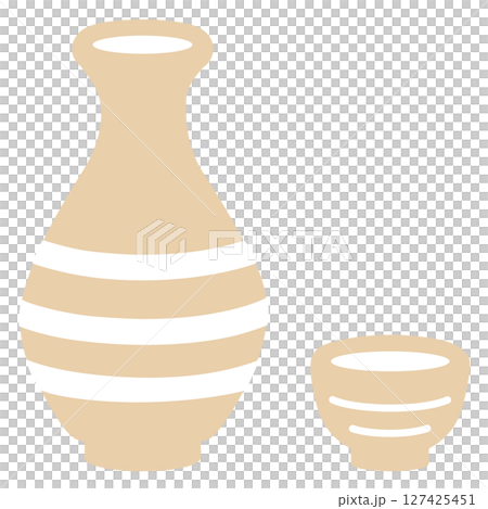 Tokkuri 和 ochoko 插圖 2 Tokkuri 和 ochoko 插圖 2 127425451