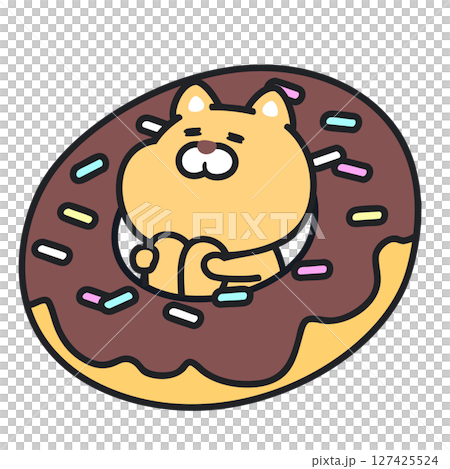 Cat addicted to donuts_01 Cat addicted to donuts_01 127425524