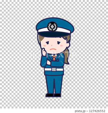警備員／ななめ／女性 19 127426552