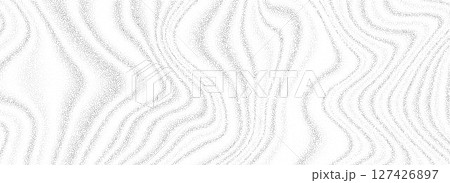 Stipple liquid sand texture. Abstract dotted smoke background. Fluid flowing wave overlay. Grunge grainy noise backdrop gradient for banner, poster, brochure. Speckles, particles, granules. Vector Stipple liquid sand texture. Abstract dotted smoke background. Fluid flowing wave overlay. Grunge grainy noise backdrop gradient for banner, poster, brochure. Speckles, particles, granules. Vector 127426897
