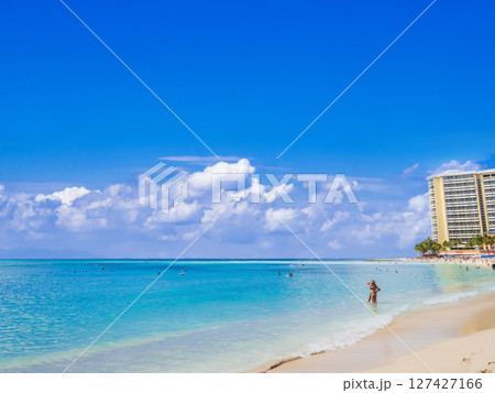ハワイ ワイキキビーチ ハワイ ワイキキビーチ 127427166
