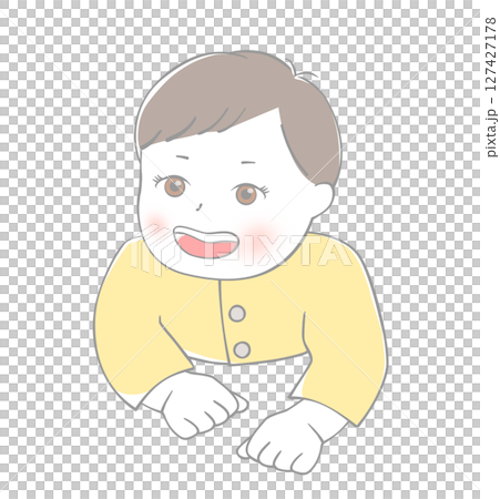 赤ちゃん 笑顔 赤ちゃん 笑顔 127427178