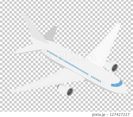 飛行機・アイソメトリック 127427227