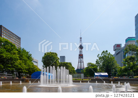 札幌 テレビ塔 さっぽろ大通公園 札幌 テレビ塔 さっぽろ大通公園 127428121