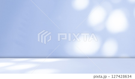 Purple Background Product Studio Podium Wall Scene Abstract Mockup Kitchen Table Cosmetic Shadow Leaves Empty Counter 3d Room Backdrop Shelf Minimal Floor Bg Summer Scene Loft Spring Template Platform 127428634