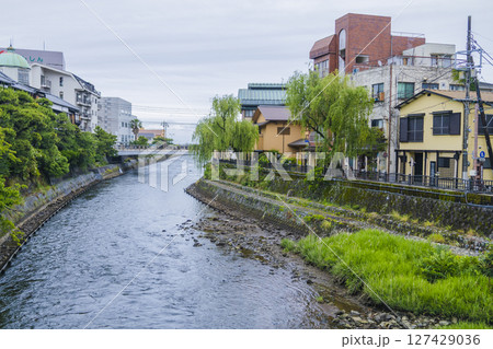 伊東大川 景観 風景写真 伊東大川 景観 風景写真 127429036