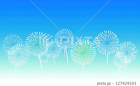 《AI画像》夜空に打ち上がる花火の背景素材 《AI画像》夜空に打ち上がる花火の背景素材 127429101