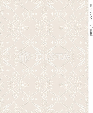 《AI画像》柄の入ったベージュ色の背景素材 127430076