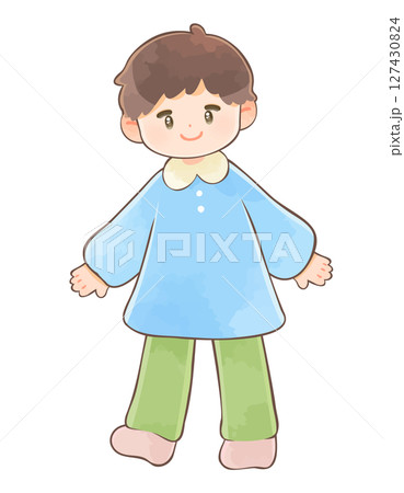 保育園、幼稚園児の男の子 127430824