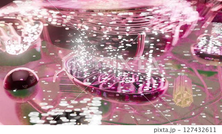 cell_mithocondria_pink_zoom 127432611