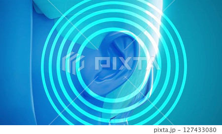 woman_ear_bluelight_bishair woman_ear_bluelight_bishair 127433080