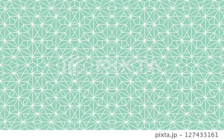 The geometric pattern with lines. Seamless vector background. White and green texture. Graphic modern pattern. Simple lattice graphic design The geometric pattern with lines. Seamless vector background. White and green texture. Graphic modern pattern. Simple lattice graphic design 127433161