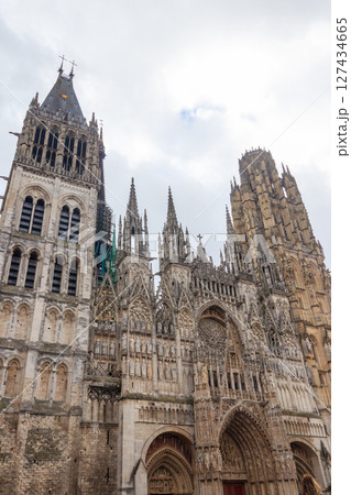 Cathedral Notre Dame of Rouen in France Cathedral Notre Dame of Rouen in France 127434665