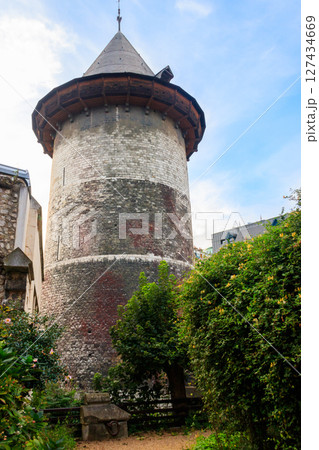 The keep of Rouen Castle, now known as the Tour Jeanne d'Arc in Rouen, France The keep of Rouen Castle, now known as the Tour Jeanne d'Arc in Rouen, France 127434669