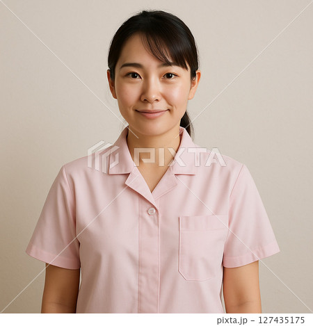 白衣を着た女性 127435175