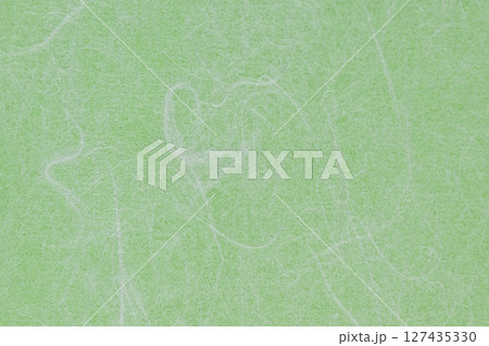 和紙と折り紙による背景素材(黄緑色、雲龍模様) 和紙と折り紙による背景素材(黄緑色、雲龍模様) 127435330