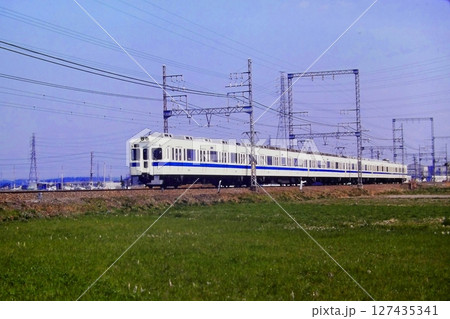 小田急5200形、5554~、海老名-厚木、1982年3月28日 小田急5200形、5554~、海老名-厚木、1982年3月28日 127435341