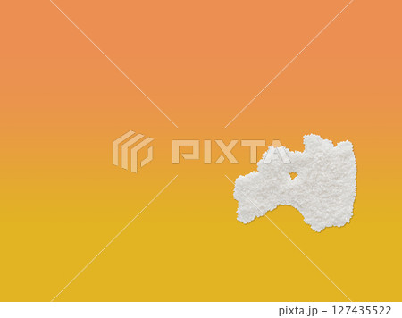 米で作った福島県の地図 米で作った福島県の地図 127435522