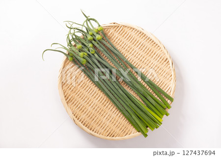 ［山形県産］ニンニクの芽 127437694