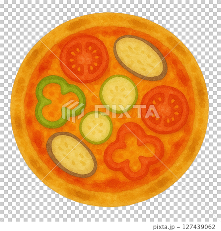 [Pizza] Ortolana's illustration 127439062