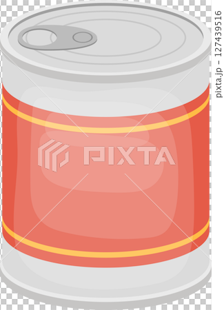 Canned Goods: Storage friendly food with an easy to open tabbed lid. 127439516
