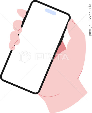 iPhoneイラスト モックアップ iPhoneイラスト モックアップ 127439718
