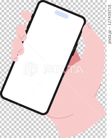 iPhoneイラスト モックアップ iPhoneイラスト モックアップ 127439718